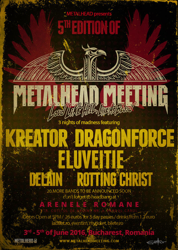 (RO) ELUVEITIE canta la festivalul Metalhead Meeting 2016